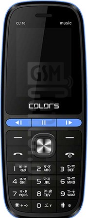 IMEI चेक COLORS CL110 Music imei.info पर
