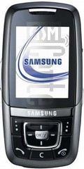 在imei.info上的IMEI Check SAMSUNG D600