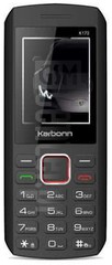 Kontrola IMEI KARBONN K170 na imei.info