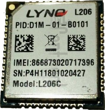 IMEI-Prüfung LYNQ L206 auf imei.info