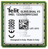 Skontrolujte IMEI TELIT GL865-Dual V3 na imei.info
