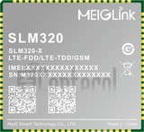 Vérification de l'IMEI MEIGLINK SLM320-LA sur imei.info