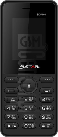 Verificação do IMEI 5 STAR MOBILE BD5101 em imei.info