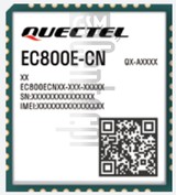 Verificação do IMEI QUECTEL EC800E-CN em imei.info