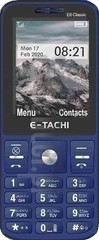 ตรวจสอบ IMEI E-TACHI E8 Classic บน imei.info