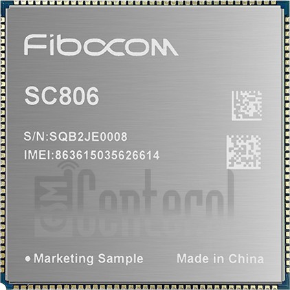 Vérification de l'IMEI FIBOCOM SC806-EAU sur imei.info