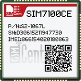 Проверка IMEI SIMCOM SIM7100CE на imei.info