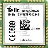 ตรวจสอบ IMEI TELIT GL865-Quad V4 บน imei.info