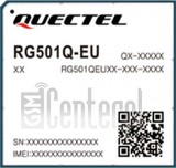 تحقق من رقم IMEI QUECTEL RG501Q-EU على imei.info