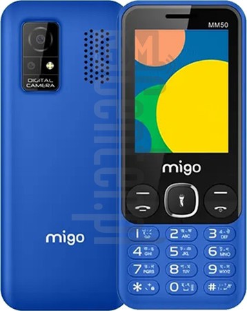Skontrolujte IMEI MIGO MM50 na imei.info