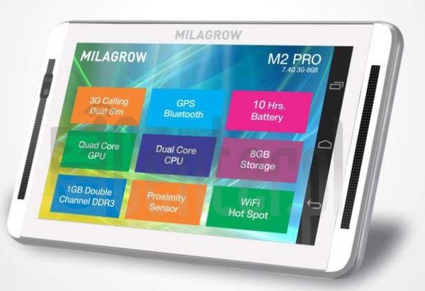 Verificación del IMEI  MILAGROW M2Pro 3G 8GB en imei.info