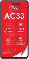 imei.infoのIMEIチェックITEL AC33