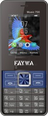 Перевірка IMEI FAYWA Music 700 на imei.info