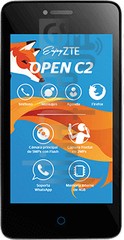 IMEI चेक ZTE Open C2 imei.info पर