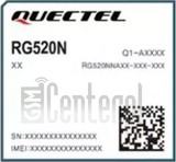 IMEI चेक QUECTEL RG520N-NA imei.info पर
