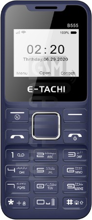 Vérification de l'IMEI E-TACHI B555 sur imei.info