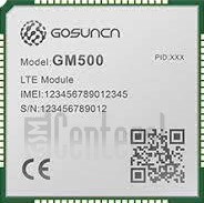 在imei.info上的IMEI Check GOSUNCN GM500-U1G_A