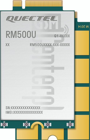 Verificação do IMEI QUECTEL RM500U-EA em imei.info