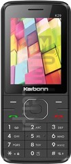 Vérification de l'IMEI KARBONN K29 Boom Box sur imei.info