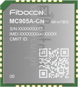 Verificação do IMEI FIBOCOM MC905A-CN em imei.info