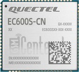 Vérification de l'IMEI QUECTEL EC600S-CN sur imei.info