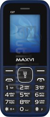 ตรวจสอบ IMEI MAXVI C27 บน imei.info