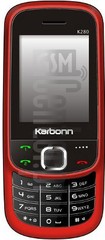 Vérification de l'IMEI KARBONN K280 sur imei.info