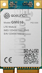 Skontrolujte IMEI GOSUNCN GM610 na imei.info