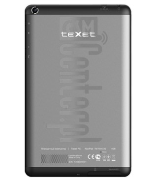 Sprawdź IMEI TEXET NaviPad TM-7045 3G na imei.info