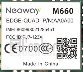 Verificación del IMEI  NEOWAY M660 en imei.info