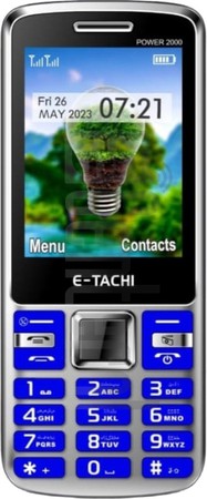 Sprawdź IMEI E-TACHI Power 2000 na imei.info