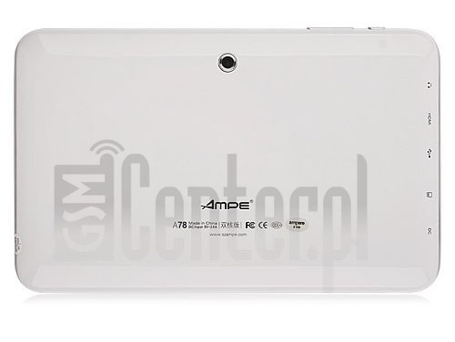 Vérification de l'IMEI AMPE A78 sur imei.info